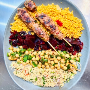 Grilled lamb Kofte House special