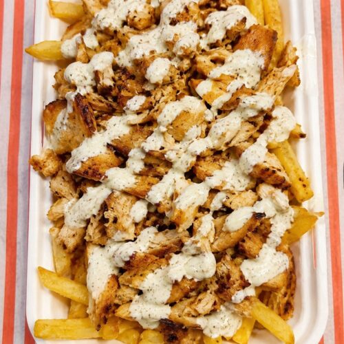 Chicken Loaded Fries or Rice